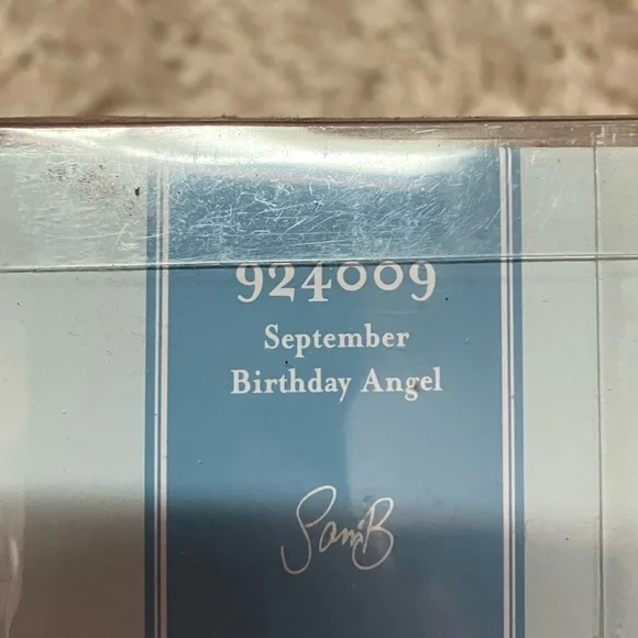 Precious Moments September Birthday Angel 924009 New in Box NWT - Picture 2 of 2